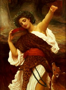 Bacchante, 1895 alkotó: Frederic Leighton