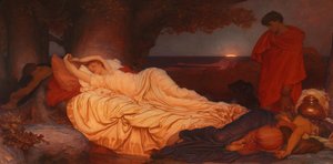 Cymon és Iphigenia, 1884 alkotó: Frederic Leighton