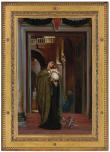 Szent Márk-ban, alkotó: Frederic Leighton