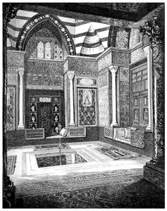 Az arab terem, 1880-1882 alkotó: Frederic Leighton