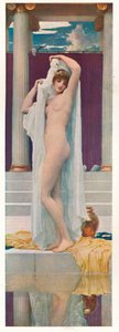 A psziché fürdője, 1890. alkotó: Frederic Leighton