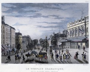 A drámai gimnázium - Martens „”Párizsában 1832-ben”.