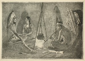 7 10. fejezet Én veled megyek, férjem. alkotó: Frederic Remington