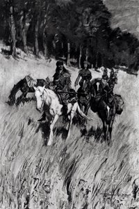 Korai úttörők a Blue Ridge-en, F. H. Wellington metszete, a 