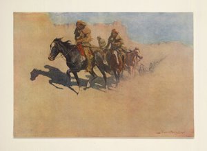 Jedediah Smith, a Colliers Weekly-től, pub. 1906 alkotó: Frederic Remington