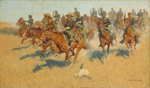 A déli síkságon alkotó: Frederic Remington