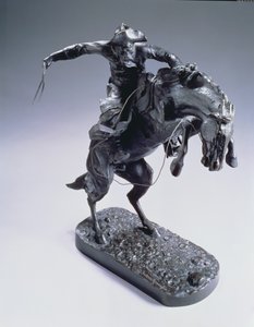 The Bronco Buster, 1889 (bronz barna patinával)
