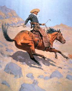 A Cowboy (olaj, vászon)