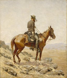 A kilátó alkotó: Frederic Remington