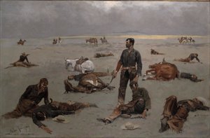 Mennyibe kerül egy márka nélküli tehén alkotó: Frederic Remington
