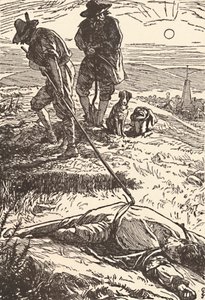 Illusztráció: A pestis története Defoe, 1862, 1923