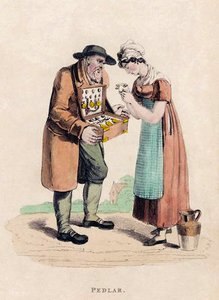 Pedlar Ackermann világa miniatűrben, 1820-as évek