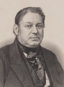 Amédée Méreaux zongoraművész és zeneszerző portréja 1802-1874.