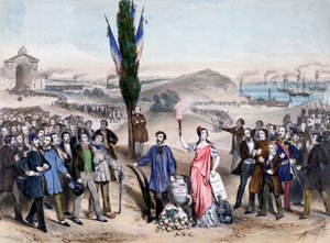 Általános választójog, 1850