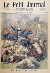 A tuaregek veresége, a "Le Petit Journal" címlapja, 1894. április 30.