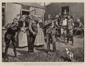 Kórházi jelenetek Dél-Afrikában, a reggeli gargalizálás