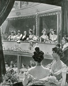 VII. Edward király és családja a Covent Gardenben alkotó: Frederic de Haenen