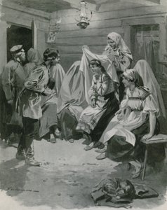 Újévi szokás: A menyasszony kiválasztása alkotó: Frederic de Haenen