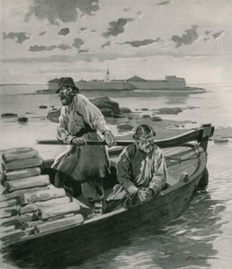 Várerőd, a Ladoga-tónál alkotó: Frederic de Haenen