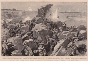The City Imperial Volunteers in Action, egy felderítő haderő Britstown közelében