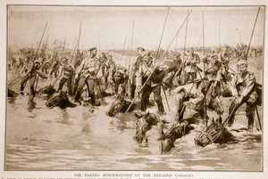A rettegett kozákok vakmerő lovassága, 1914-19 alkotó: Frederic de Haenen