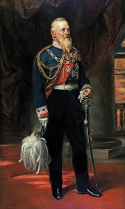 Leopold de Baviere herceg – Luitpold, Bajorország hercege (1821-1912), Kaulbach, Friedrich August von (1850-1920). Olaj, vászon, 1912 előtt. Mérete : 210x126 cm. Magángyűjtemény
