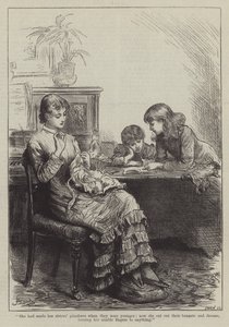 Emberek, akikkel találkoztam, a kormányzónő (metszet) alkotó: Frederick (attr. to) Barnard