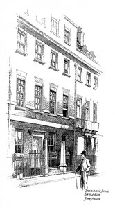 Sheridans ház, Savile Row, London, 1912.