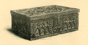 Tölgyfa doboz, 14. század, 1881.