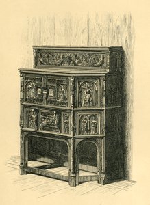 Tölgyfa szekrény, 15. század vége, 1881.