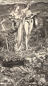 A világ szerelme Christina Rossetti költeményéből, c 1850-1900, 1923