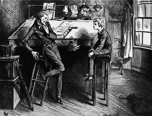 Charles Dickens „David alkotó: Frederick Barnard