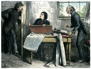 Martin Chuzzlewit – Charles Dickens alkotó: Frederick Barnard