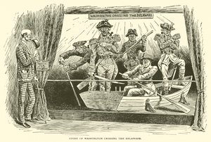 Tanulmány Washington átkeléséről a Delaware-en