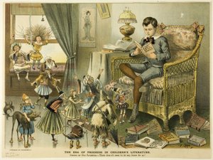 A haladás korszaka a gyermekirodalomban, a Pucktól kezdve alkotó: Frederick Burr Opper