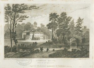 Bishton Hall: metszet, nd [?1830-as évek]