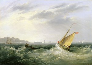 Cheshire a Mersey folyó torkolatánál, 1838 (a párhoz lásd: 257064)