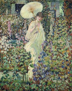 Nap és szél (olaj, vászon) alkotó: Frederick Carl Frieseke