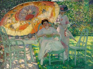 A kerti napernyő, 1910 körül