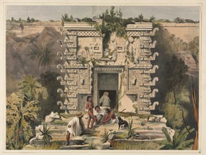 A Nagy Theocallis kapuja, Uxmal alkotó: Frederick Catherwood