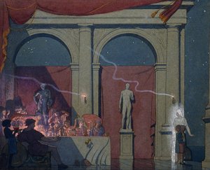 Tyltyl gyémántot forgat a Luxus Palotájában, 1911