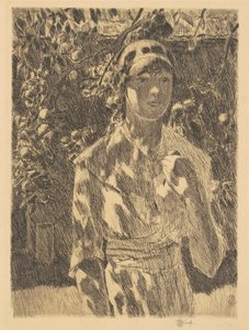 Helen Burke, 1917. alkotó: Frederick Childe Hassam