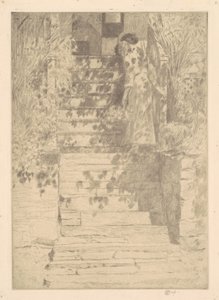 Lépések, 1915. alkotó: Frederick Childe Hassam