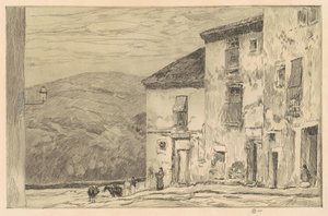 Toledo, 1910. alkotó: Frederick Childe Hassam