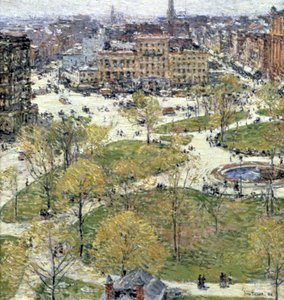 "Union Square in Spring", 1896