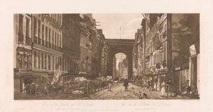 Kilátás a St. Denis-kapura
