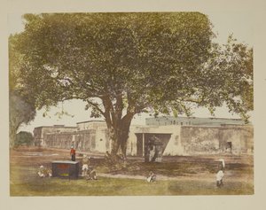Börtön, Calcutta. Fényképész: Fiebig, Frederick c 1851-1852 Kalkutta és a környező kerületek kilátásai.