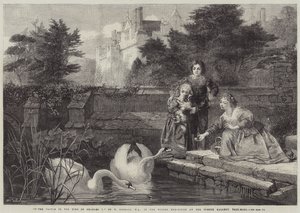 Hever-kastély I. Károly idejében alkotó: Frederick Goodall