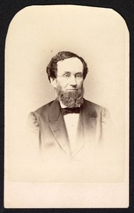 Azonosítatlan férfi portréja, 1860 körül.