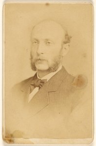 [Ismeretlen férfi bajusszal és birkabajusszal] alkotó: Frederick Gutekunst